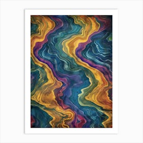 Abstract Painting 1811 Art Print