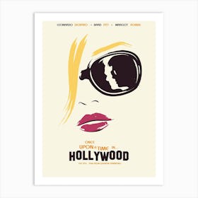 Once Upon A Time In Hollywood Film Art Print