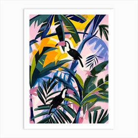 Toucans Art Print