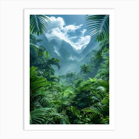 Tropical Jungle Art Print