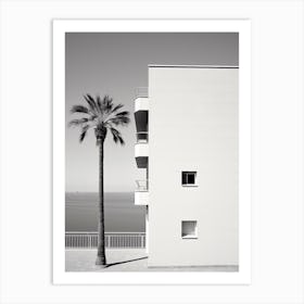 Alicante, Spain, Black And White Photography 4 Art Print