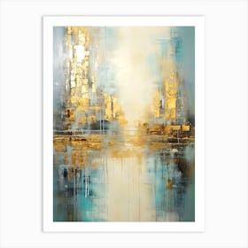 Abstract Cityscape 2 Art Print