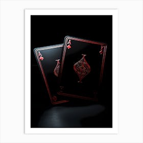 Playing Cards Art Print