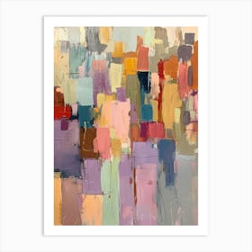 Abstract Cityscape 15 Art Print