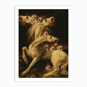 'Horses Of Hell' Art Print