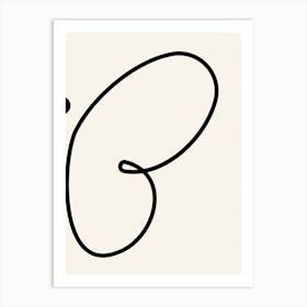 Letter B Art Print