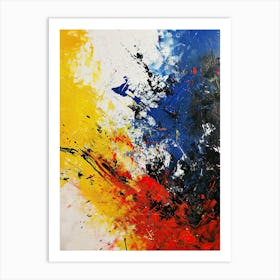 Abstract Flover, Pop-Up Series Art Print