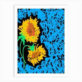 Sunflowers Art Print