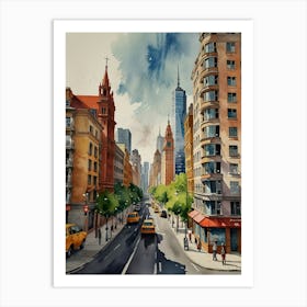 New York City 2 Art Print