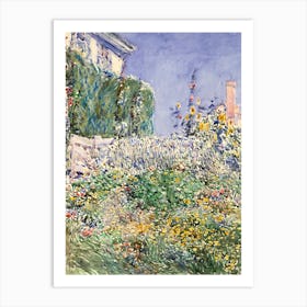 Thaxter S Garden, Frederick Childe Hassam Art Print