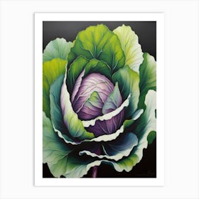 Cabbage Art Print