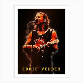 Eddie Perform Art Print