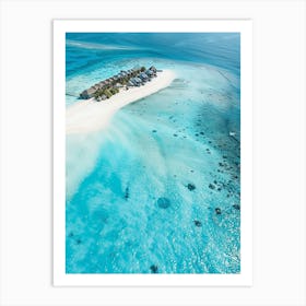 Island In The Maldives 23 Art Print