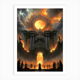 The Infernal Choirs At The Celestial Gates Poster