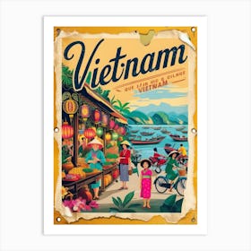 Nha Trang in Vietnam Art Print