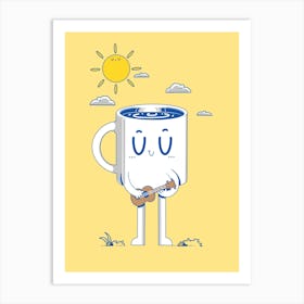 Mug Ukulele Art Print