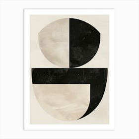 Sortland Stone Park Bauhaus Minimalist Art Print