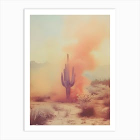 Cactus In The Desert 6 Art Print