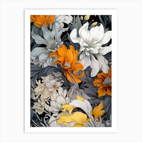 Floral Pattern nature Art Print