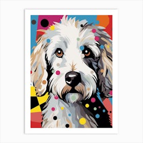 Pop Art Goldendoodle Art Print