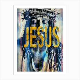 The Holy Face | Jesus Poster Art Print