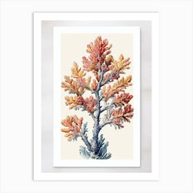 Coral Print Art Print