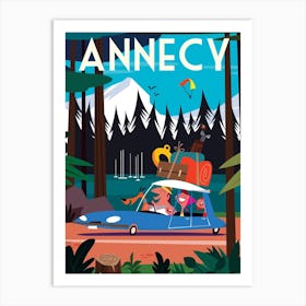 Annecy Art Print
