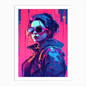 Cyberpunk 77 1 Art Print