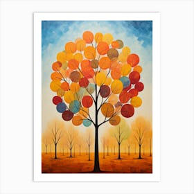 Autumn Tree Art Print