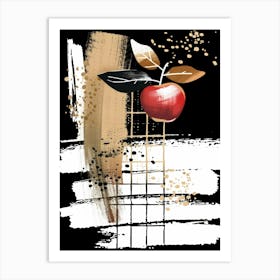 Apple Painting Art Print