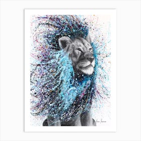 Dream Of A Lion Art Print