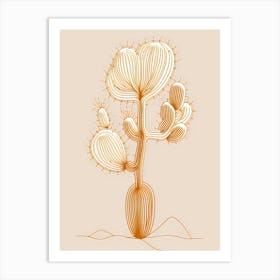 cactus nx Art Print