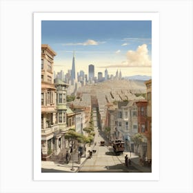 San Francisco Cityscape Art Print