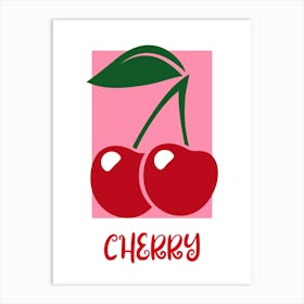 Cherry Art Print