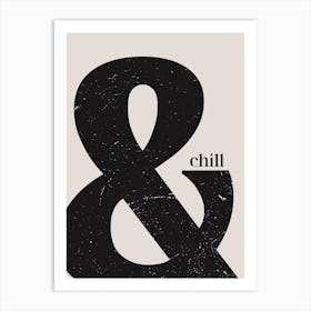 Ampersand Symbol 1 Art Print