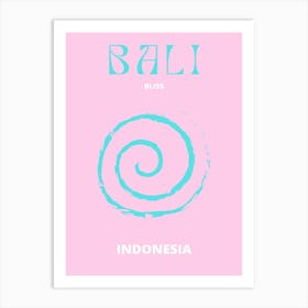Bali Bliss Indonesia Art Print
