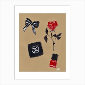 Beauty Essentials Art Print