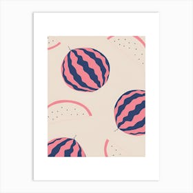 Watermelon Print Art Print