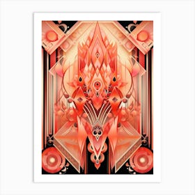 Abstract Geometric Patterns 6 Art Print