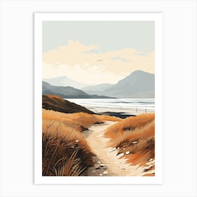 West Highland Coast Path Scotland 2 Hiking Trail Landscape Art Print