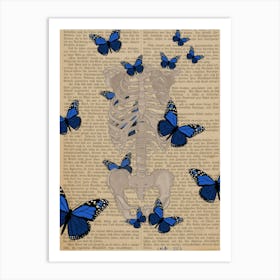 feeling butterflies Art Print