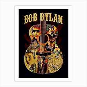 Bob Dylan - The Blues 10 Art Print