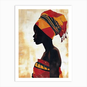 Diloe|The African Woman Series Art Print