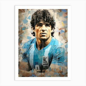 Diego Maradona (1) Art Print