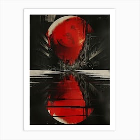 Red City Art Print