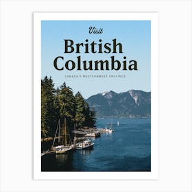 British Columbia Art Print