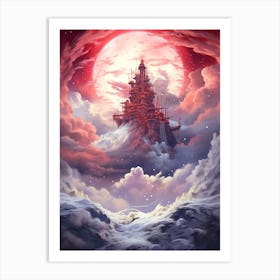 Castle In The Sky 5 Art Print