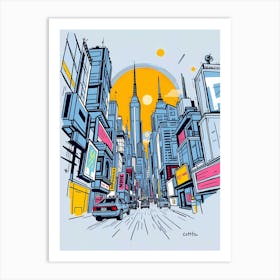 New York City 9 Art Print