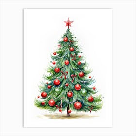 Christmas Tree 57 Art Print