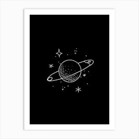 Saturn Art Print